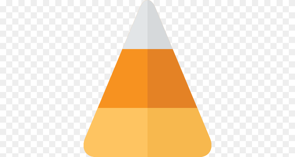 Candy Corn Icon, Triangle, Lighting, Cone Free Transparent Png