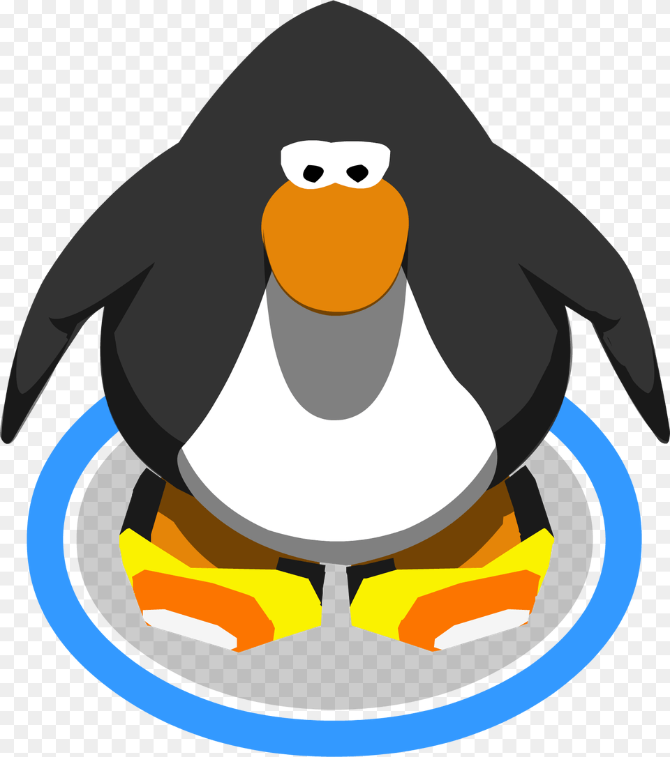 Candy Corn Shoes In Game Red Penguin Club Penguin, Animal, Bird, Bear, Mammal Free Png