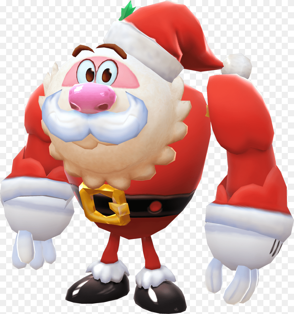 Candy Crush Friends Saga Holiday Season Yeti Santa King, Plush, Toy, Baby, Person Png Image