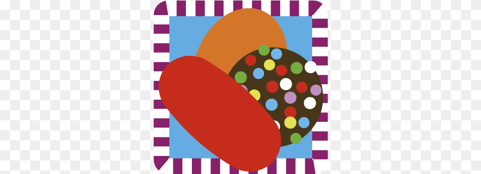 Candy Crush Saga Icon Candy Crush Icon Flat, Food, Sweets Free Png Download