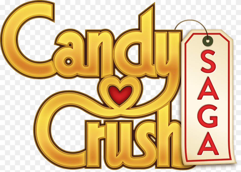 Candy Crush Saga Logo, Symbol, Text Free Transparent Png