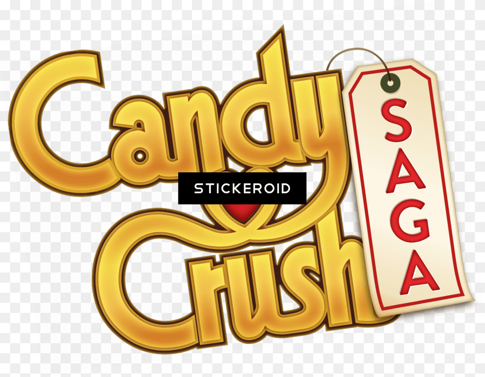 Candy Crush Saga Logo Candy Crush Soda Saga Tips Cheats Tricks, Symbol, Text, Sign, Dynamite Free Transparent Png