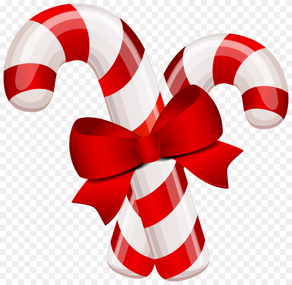 Candy Duo Transparent Stickpng Christmas Candy Canes, Food, Sweets, Dynamite, Weapon Png Image