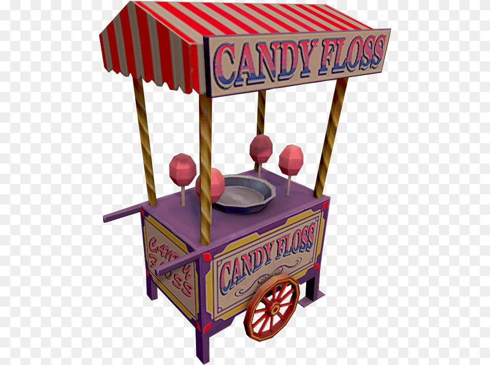 Candy Floss Machine, Circus, Leisure Activities, Wheel, Kiosk Free Transparent Png