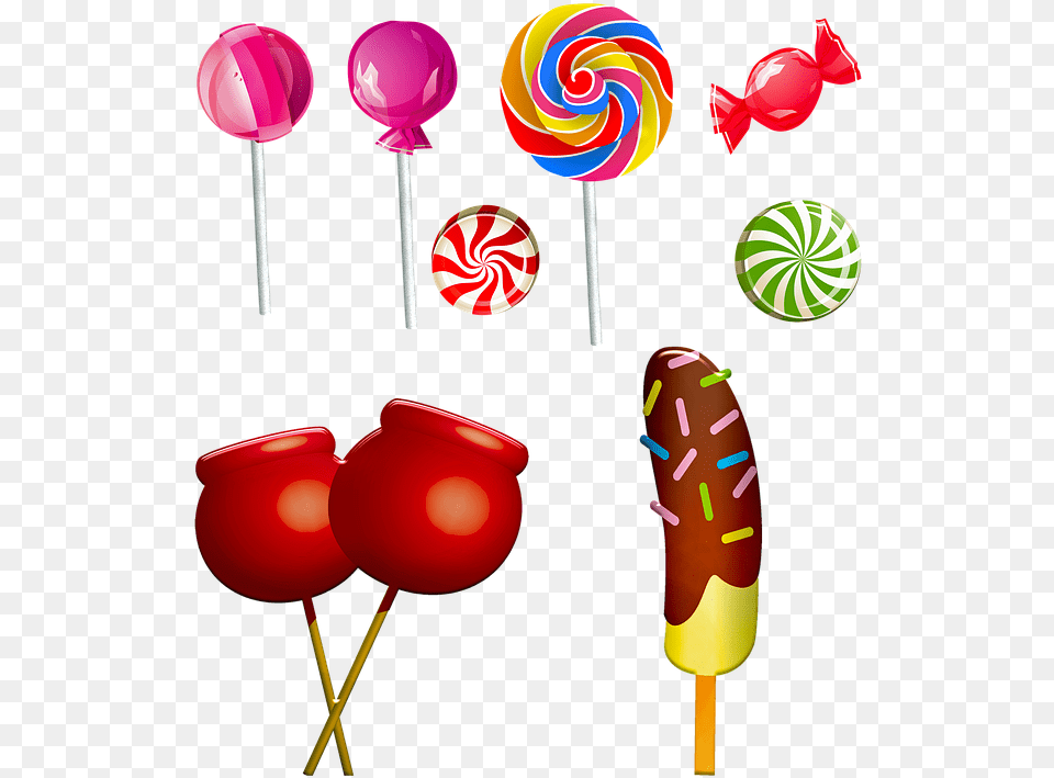 Candy Halloween Christmas Lolly Pop Doces De Natal Candy, Food, Sweets, Lollipop Free Png