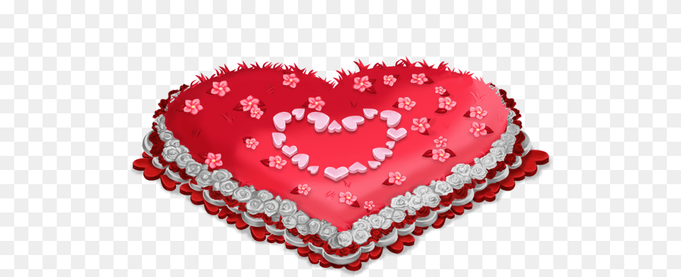 Candy Heart Heart, Birthday Cake, Cake, Cream, Dessert Free Png