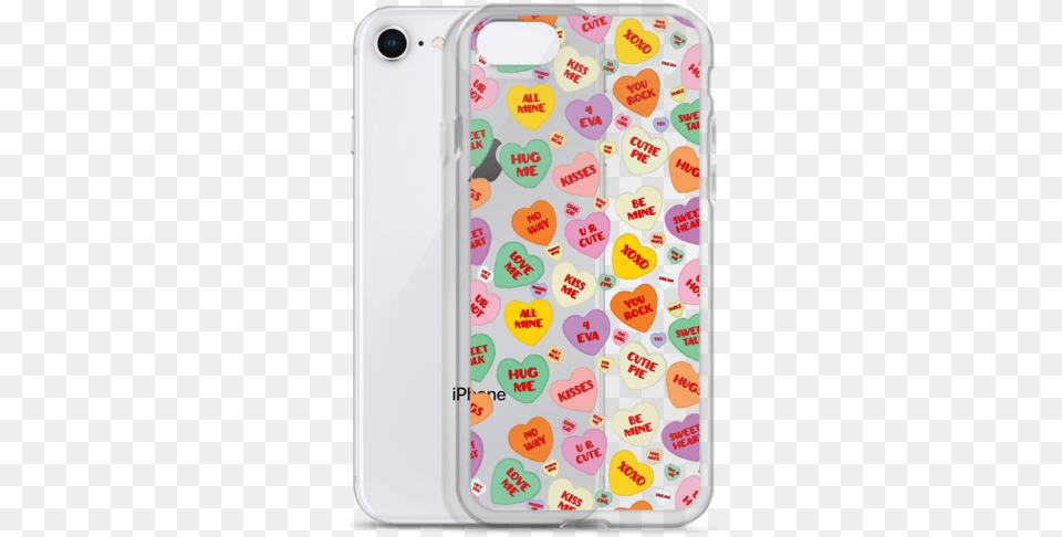Candy Hearts Iphone Case Mobile Phone Case, Electronics, Mobile Phone Png