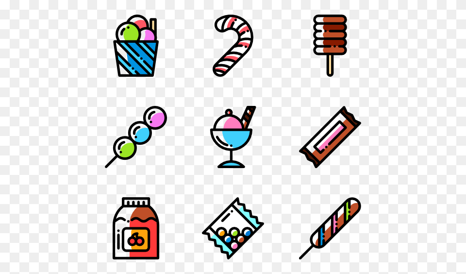 Candy Icon Packs, Food, Sweets, Art Free Png