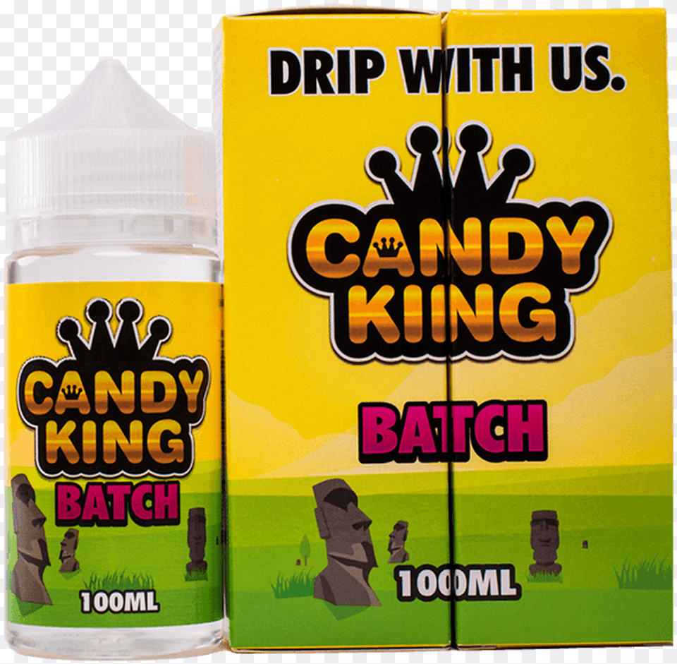 Candy King Batch, Person, Can, Tin, Cosmetics Png