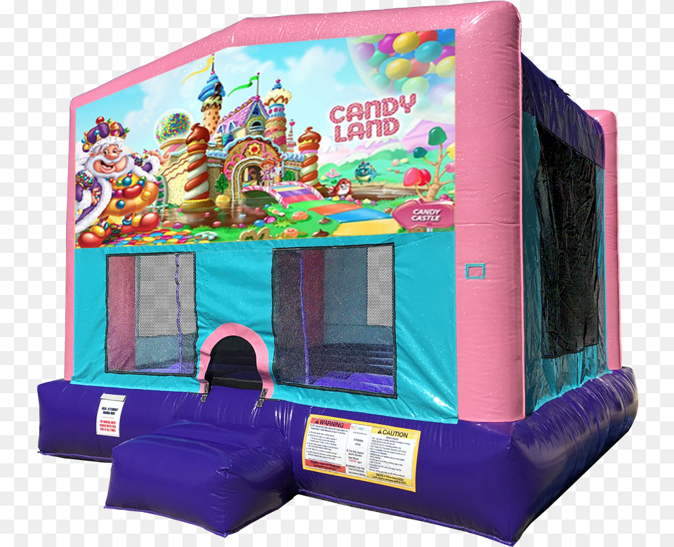 Candy Land Sparkly Pink Bounce House Rentals In Austin Lol Surprise Bounce House, Inflatable, Baby, Person, Indoors Png Image