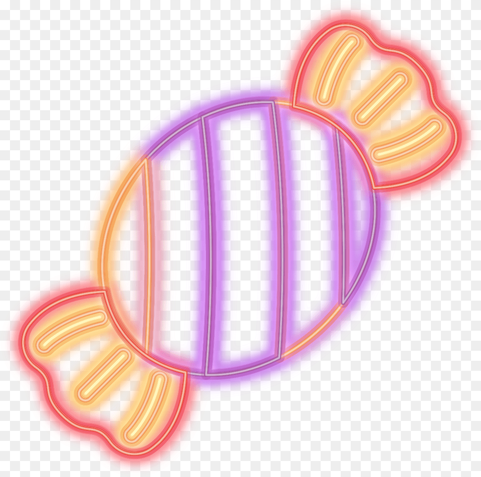 Candy Neon Colorful Starlight Blingbling Lighting Imagenes De Dulces En Caricatura, Light, Smoke Pipe Free Transparent Png