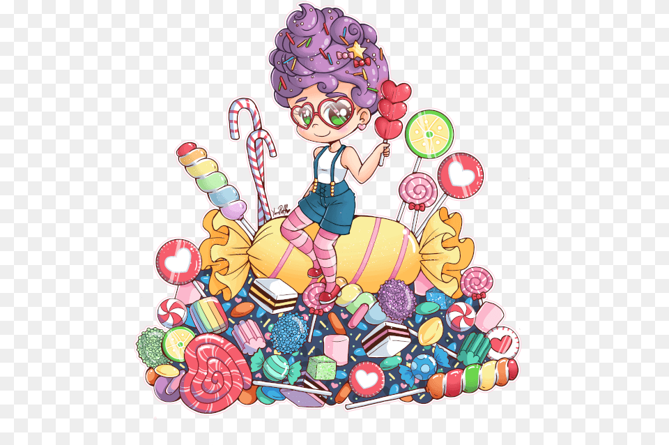 Candy Pile Pile Of Candy Cartoon, Sweets, Food, Baby, Person Png