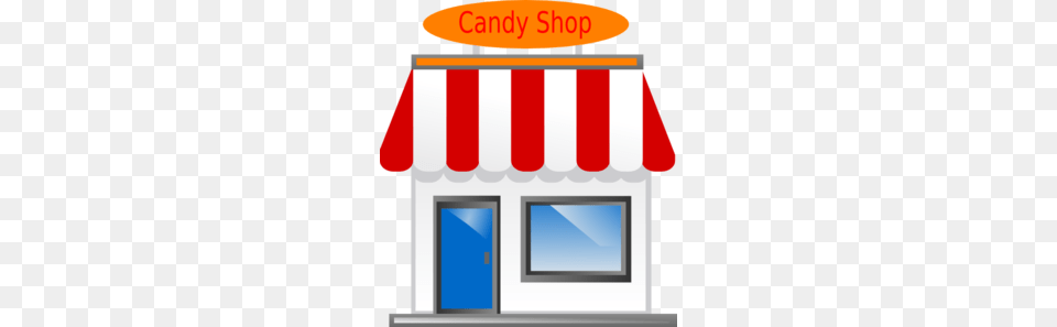 Candy Shop Front Clip Art, Awning, Canopy Free Png
