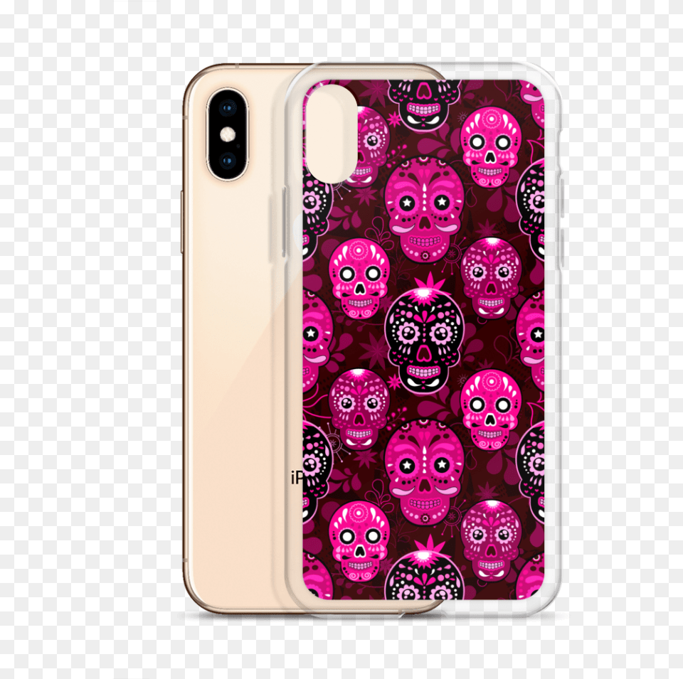 Candy Skull Next Iphone X Vippng Mobile Phone Case, Electronics, Mobile Phone, Pattern Png Image