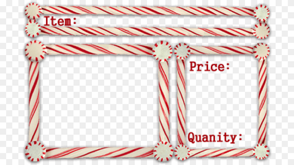 Candycane Clipart Candy Cane Border, Food, Sweets Free Png Download