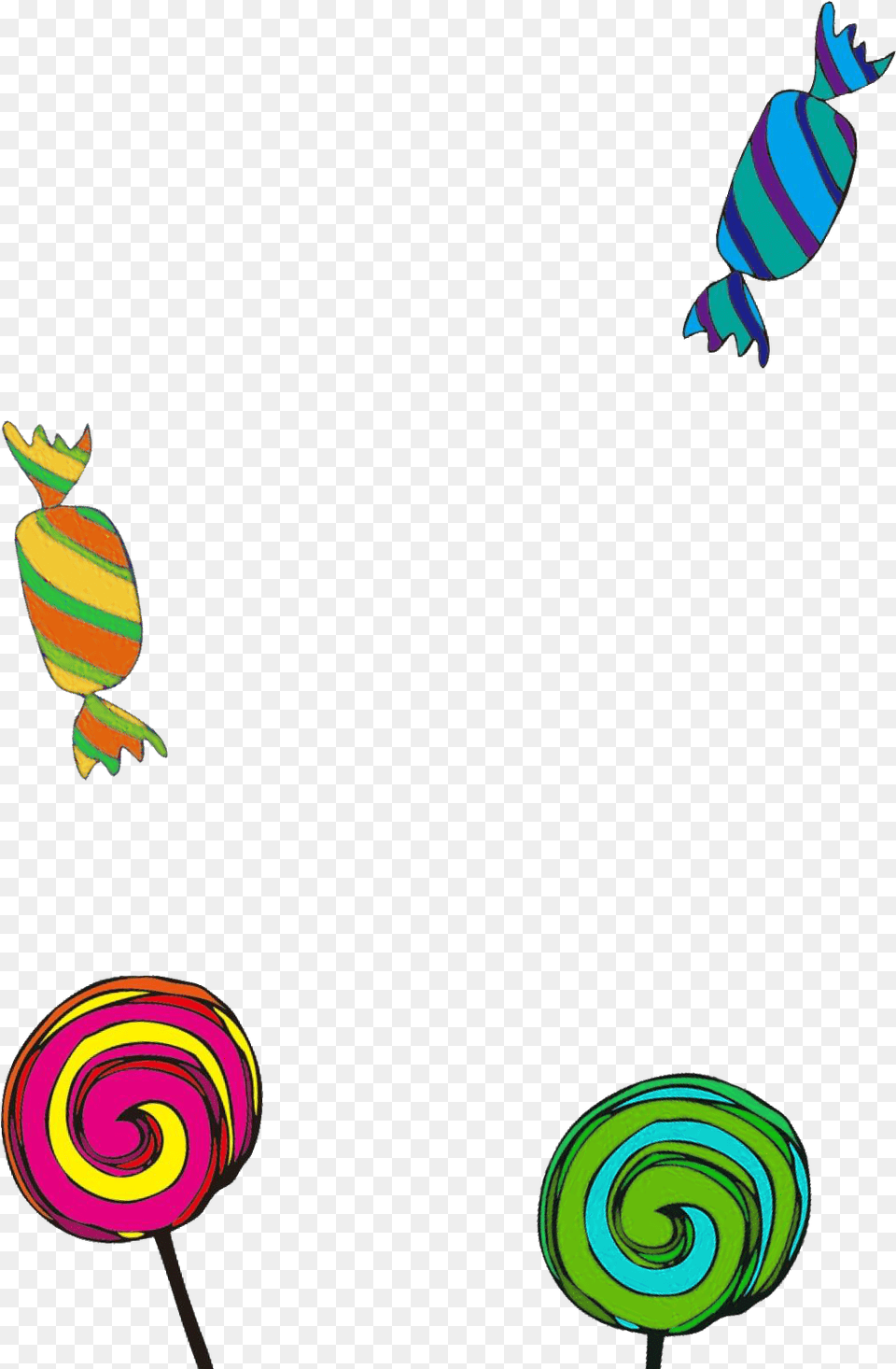 Candyland, Candy, Food, Sweets, Lollipop Png Image