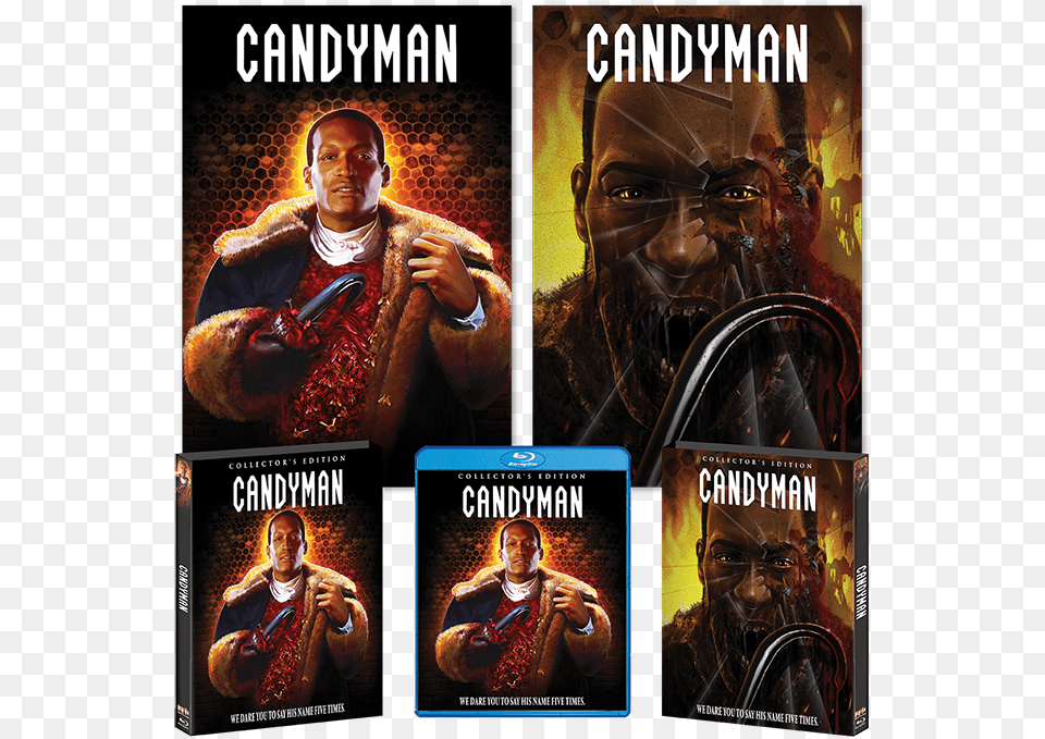 Candyman Blu Ray, Advertisement, Book, Publication, Poster Free Png Download