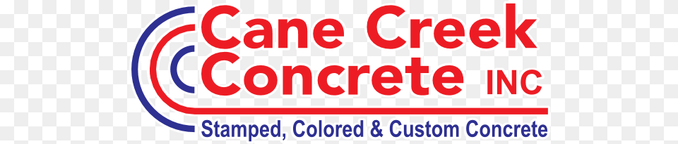 Cane Creek Concrete Logo Concrete, Text, Dynamite, Weapon Png Image