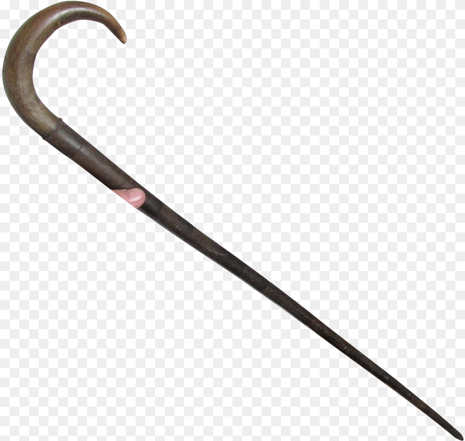 Cane Drawing Walking Stick Victorian Cane, Blade, Dagger, Knife, Weapon Free Png Download
