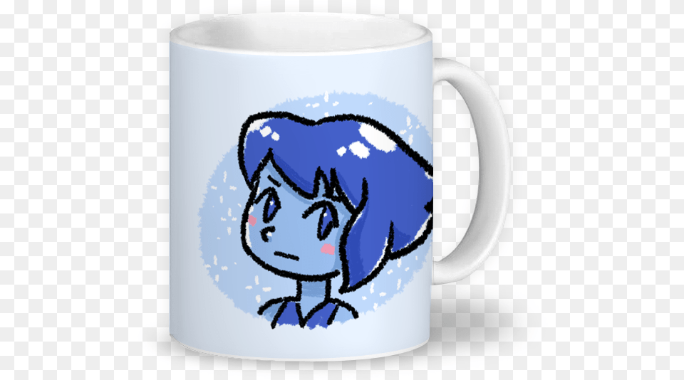 Caneca Crayon Lapis Lazuli Su De M Mug, Cup, Beverage, Coffee, Coffee Cup Free Png