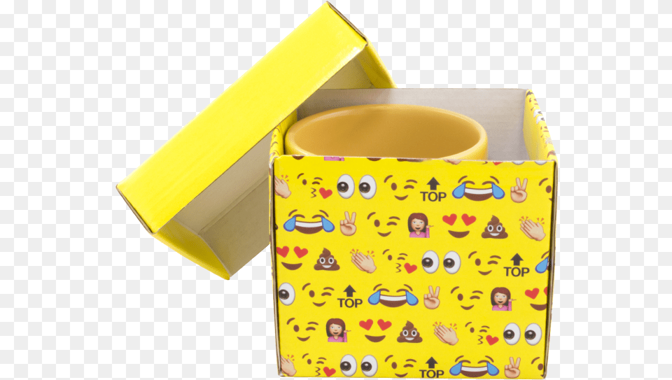 Caneca Divertida Emoji Nerd Personalizada Canecas De Emoji, Bowl, Person, Box Free Png