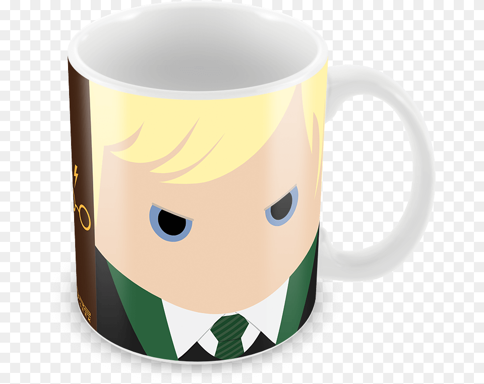 Caneca Draco Malfoy Mug, Cup, Beverage, Coffee, Coffee Cup Free Png