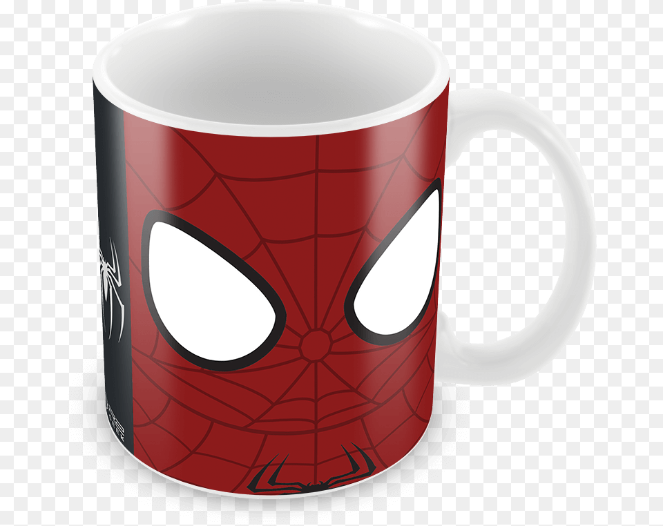 Caneca Homem Aranha Spider Man Homem Aranha Caneca, Cup, Beverage, Coffee, Coffee Cup Free Png Download