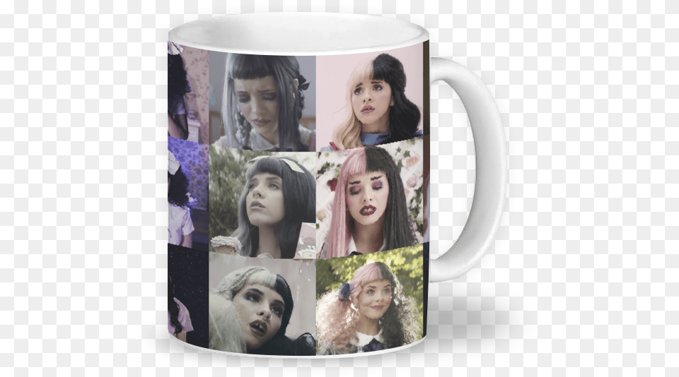 Caneca Melanie Martinez Coffee Cup, Art, Collage, Adult, Person Png