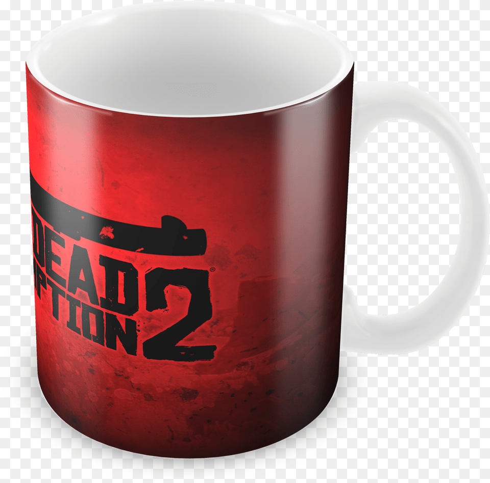 Caneca Red Dead Redemption 2 Personalizada Mug, Cup, Beverage, Coffee, Coffee Cup Free Png