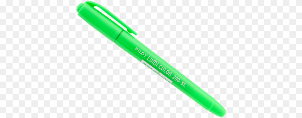 Caneta Marca Texto Verde Lumicolor 200 Pilot, Pen Free Transparent Png