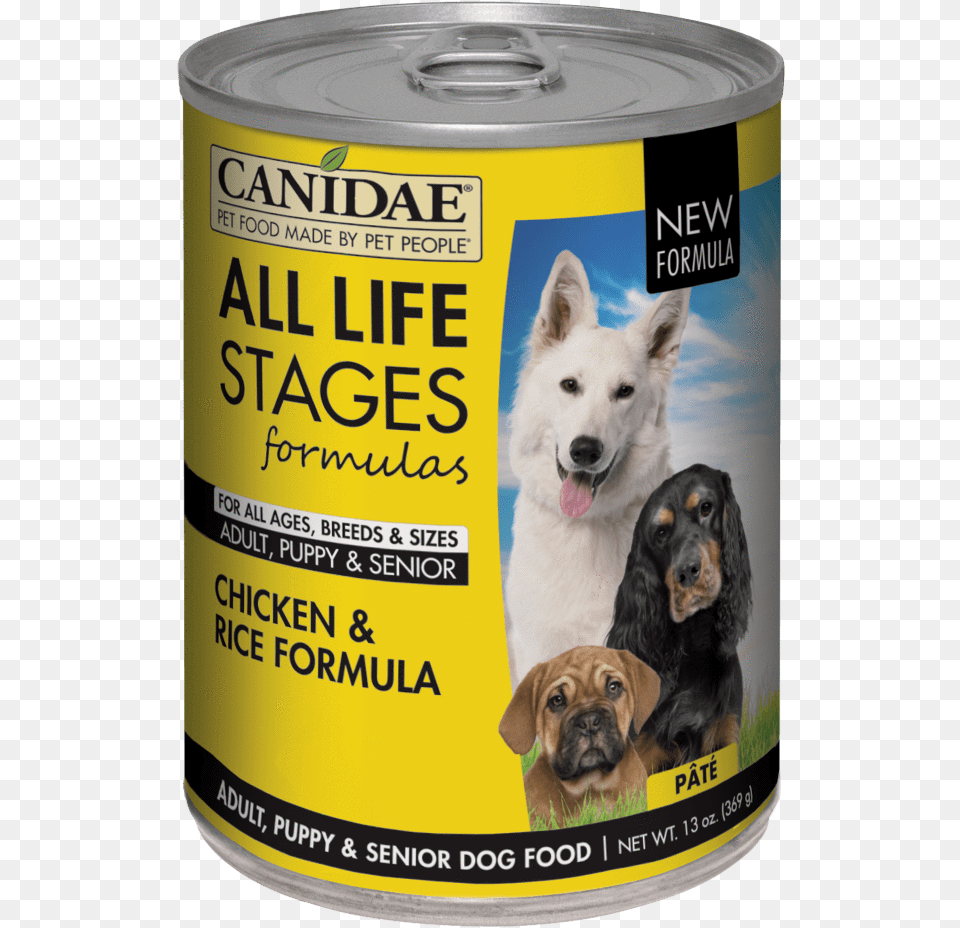Canidae Wet Dog Food, Aluminium, Tin, Canned Goods, Can Png