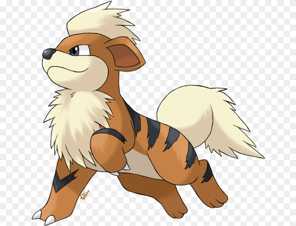Caninos Pokemon Growlithe, Book, Comics, Publication, Person Free Png