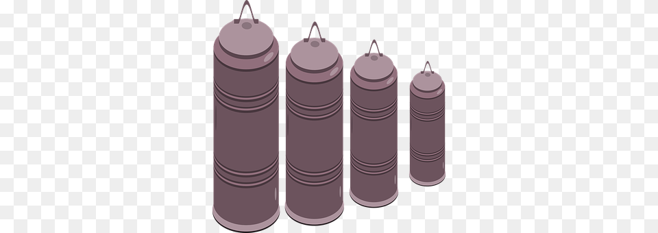 Canister Cylinder, Ammunition, Bullet, Weapon Png