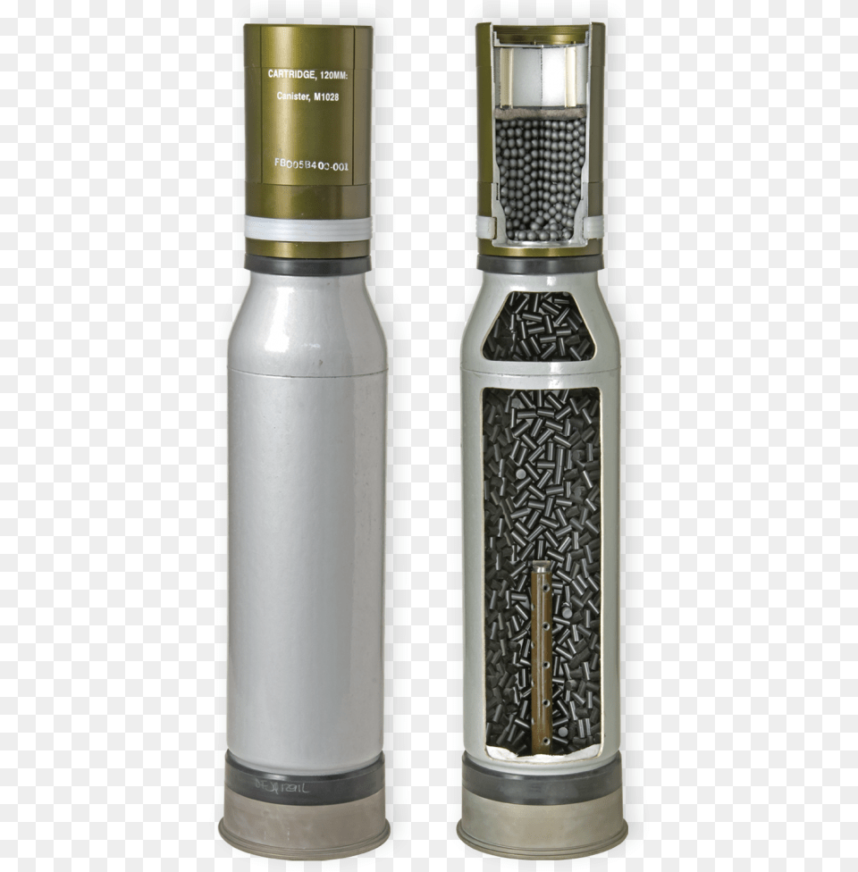 Canister Shell Tank, Ammunition, Weapon, Bottle, Shaker Free Png Download