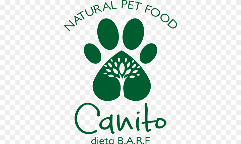 Canito Barf Cat Paw, Footprint, Logo Free Png Download