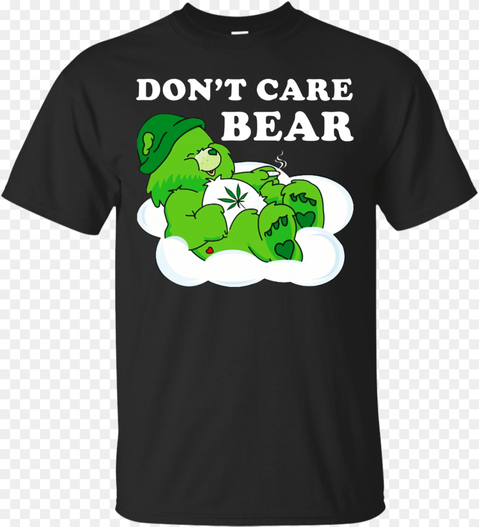 Cannabis Bear Dont Care Bear Shirt Hoodie Tank Scott Weiland T Shirt, Clothing, T-shirt, Baby, Person Free Png Download