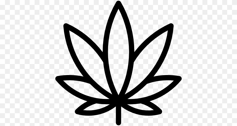Cannabis Icon, Bow, Stencil, Weapon Free Png