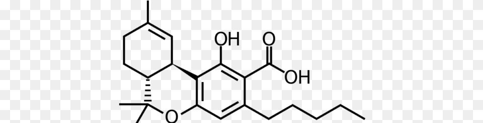 Cannabis In Molecules Molecule For Thc, Gray Png Image