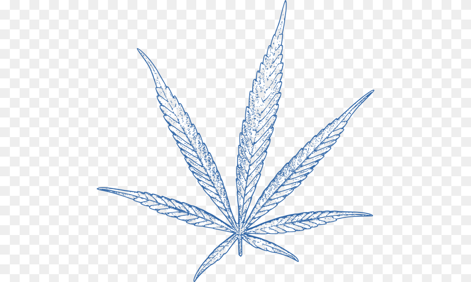 Cannabis Leaf Blue Planta Cannabis Vector, Pattern, Plant Free Png