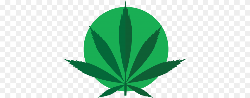 Cannabis Leaf Illustration, Plant, Weed, Green Free Png Download