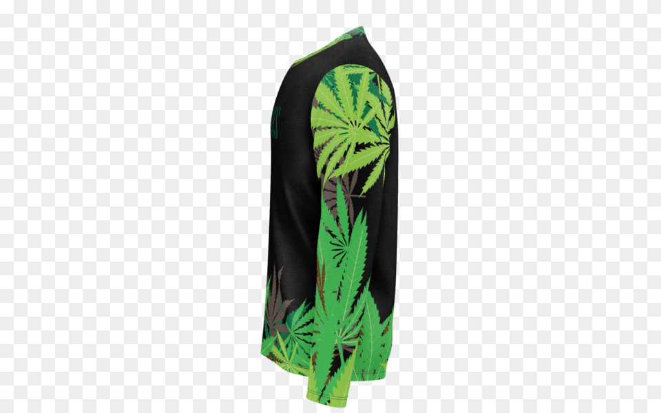 Cannabis Leaves Long Sleeve Crypto Textile, Clothing, Long Sleeve, Bag, Backpack Png Image