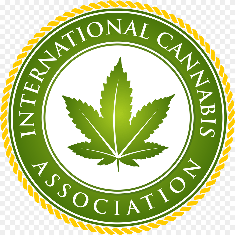 Cannabis Logo Associationi Ca Emblem, Leaf, Plant Free Transparent Png