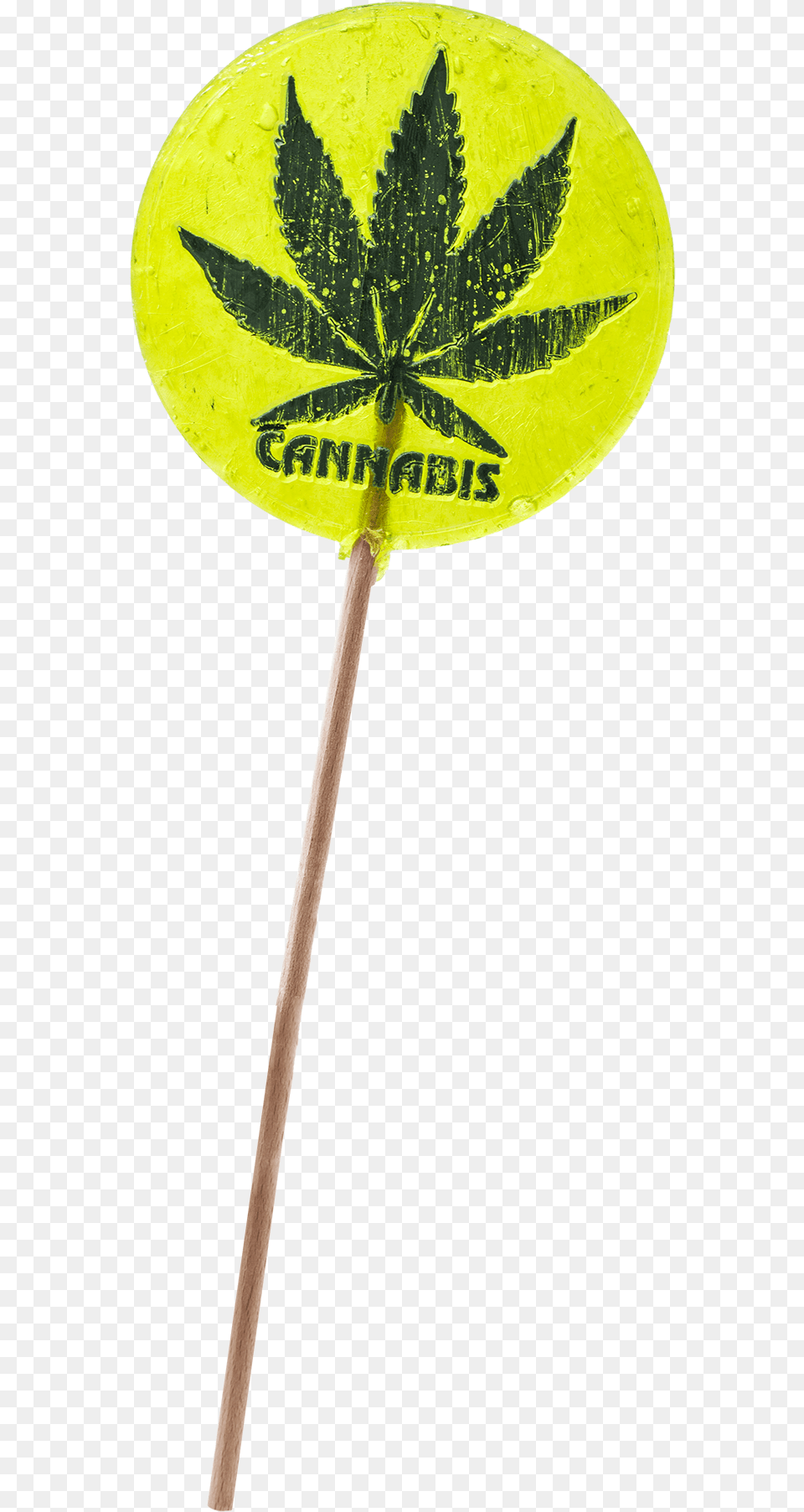Cannabis Lollipop, Leaf, Plant, Food, Sweets Free Png Download