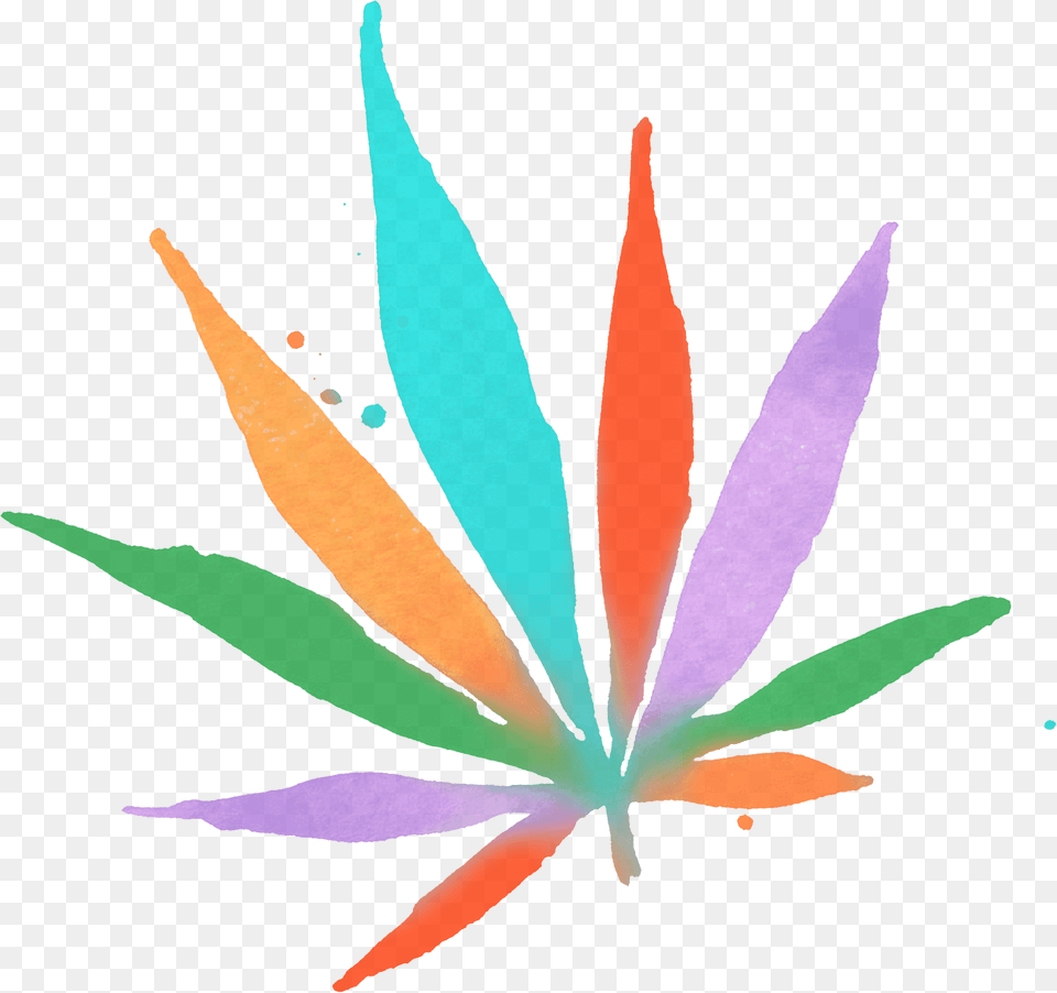Cannabis Watercolor, Pattern, Plant, Leaf, Graphics Png