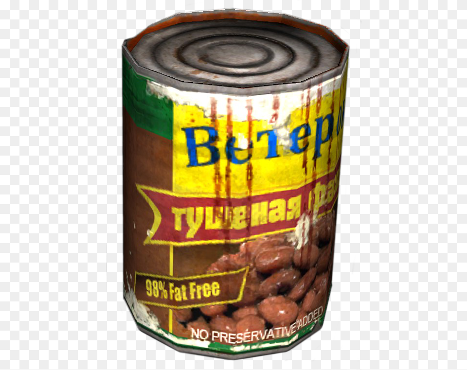 Canned Baked Beans Old Can Of Food Transparent, Tin, Aluminium, Canned Goods Png