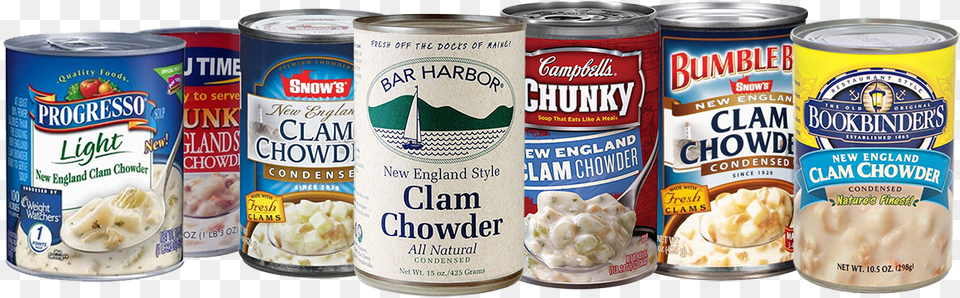 Canned Clam Chowder Grated Parmesan, Tin, Aluminium, Can, Canned Goods Png