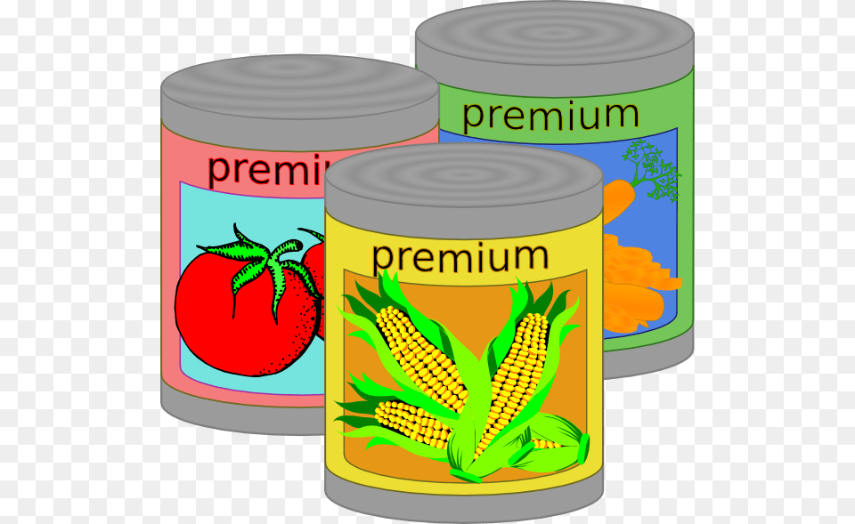 Canned Food Clip Art, Aluminium, Can, Canned Goods, Tin Png Image