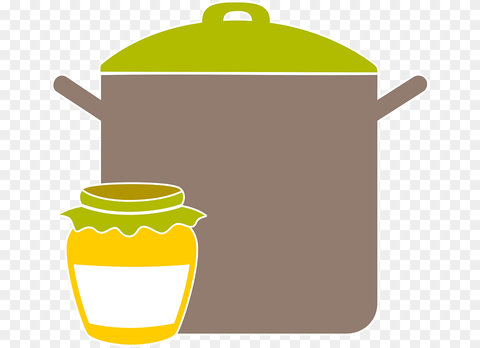 Canned Kitchen Jam Vintage Food Boat Cooking, Jar, Pottery Png