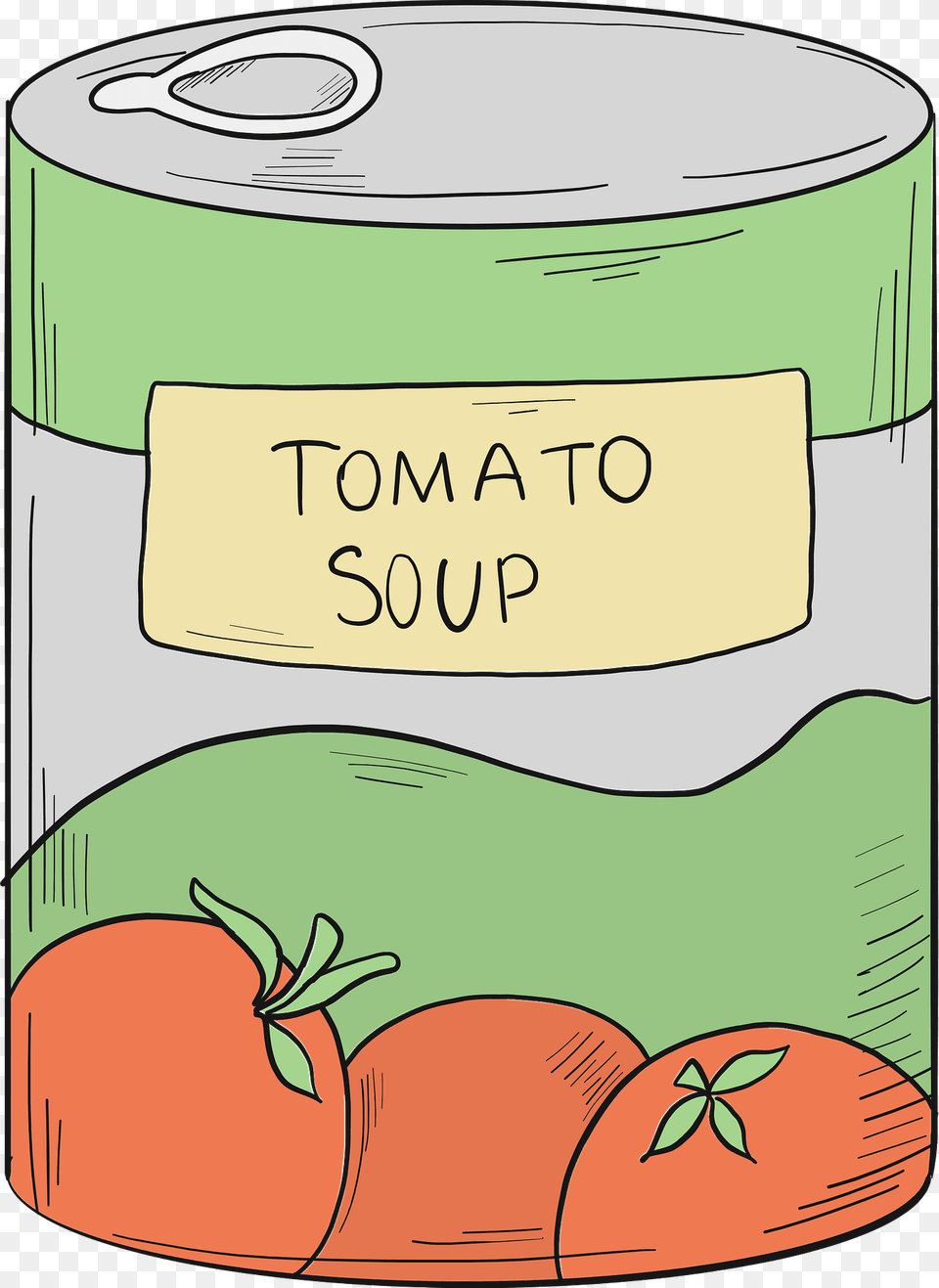 Canned Tomato Soup Clipart, Aluminium, Can, Canned Goods, Food Free Png