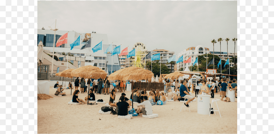 Cannes Lions Festival Orf Beach Palais I Cannes Lions, Shelter, Architecture, Outdoors, Building Free Png Download